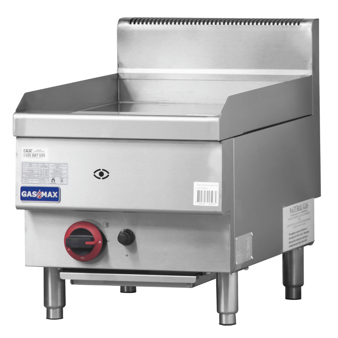 GASMAX Benchtop Single Burner Griddle LPG Gas – JUS-TRG40ELPG