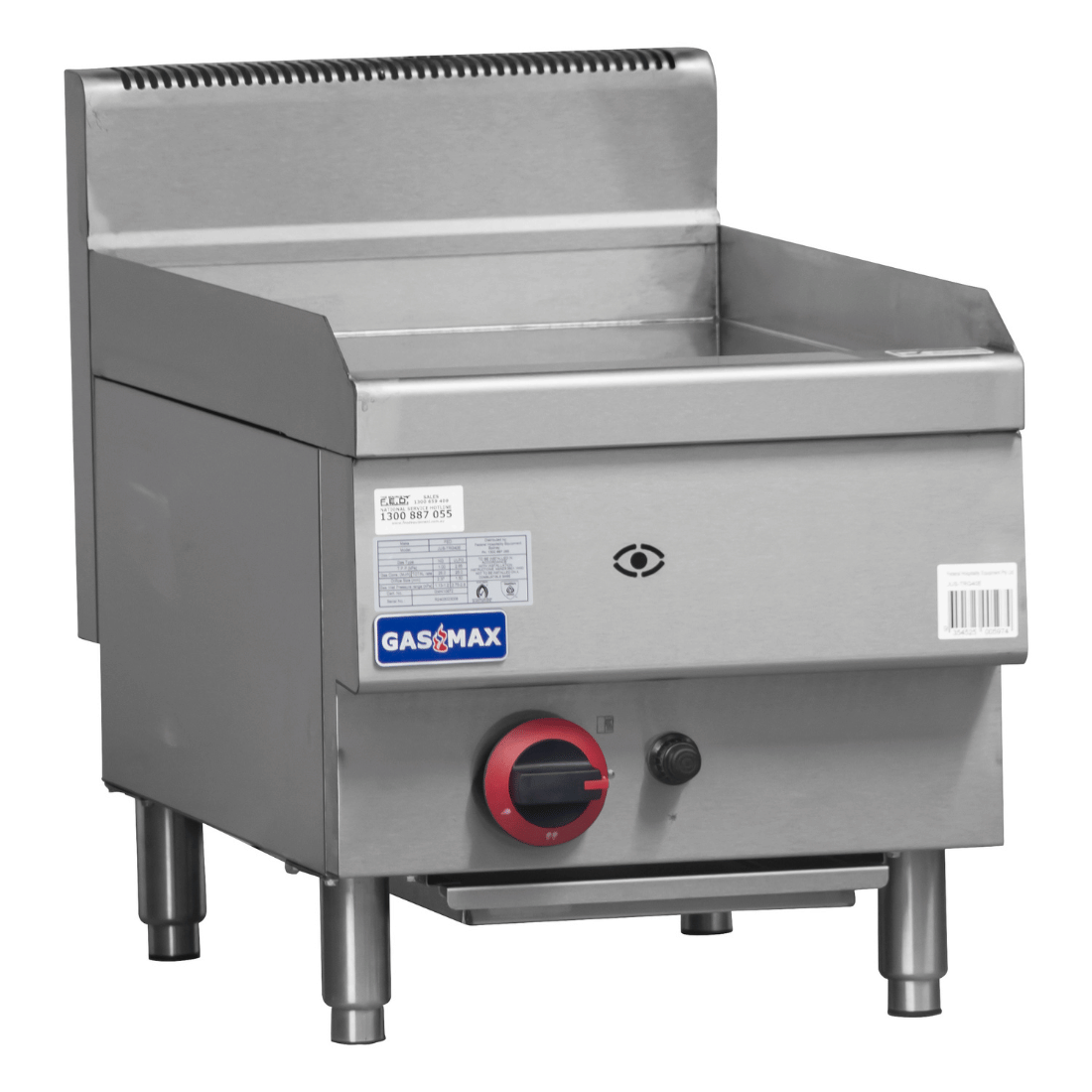 GASMAX Benchtop Single Burner Griddle LPG Gas – JUS-TRG40ELPG