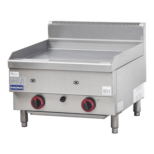 GASMAX Benchtop 2 Bunner Griddle 600mm – JUS-TRG60ELPG