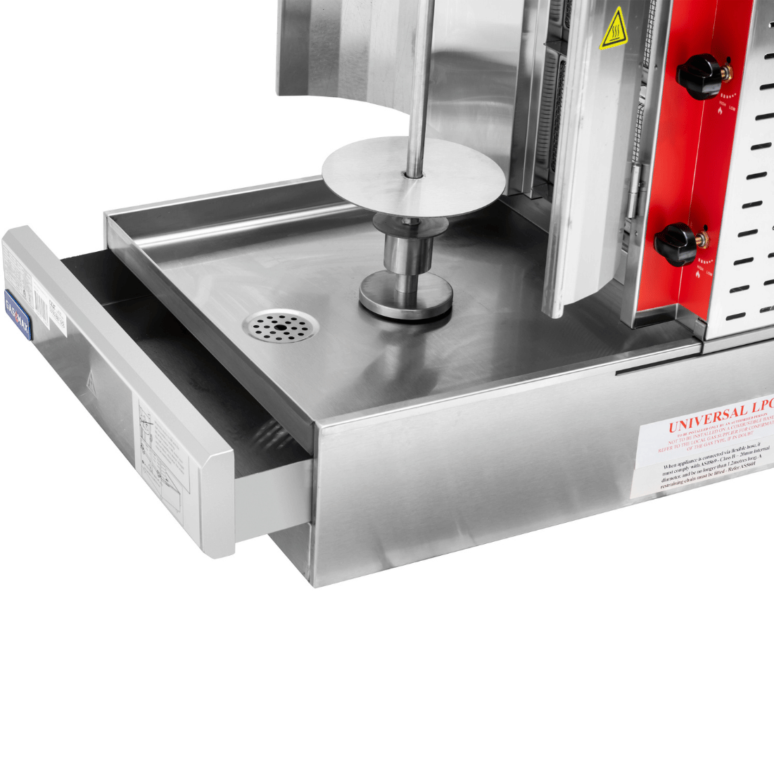 GasMax Semi-automatic 3 Burner LPG Kebab Machine – KB-3LPG