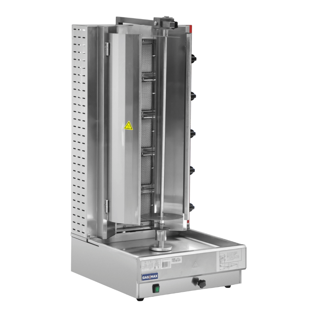 Gasmax Semi-automatic 5 Burner NG Kebab Machine – KB-5