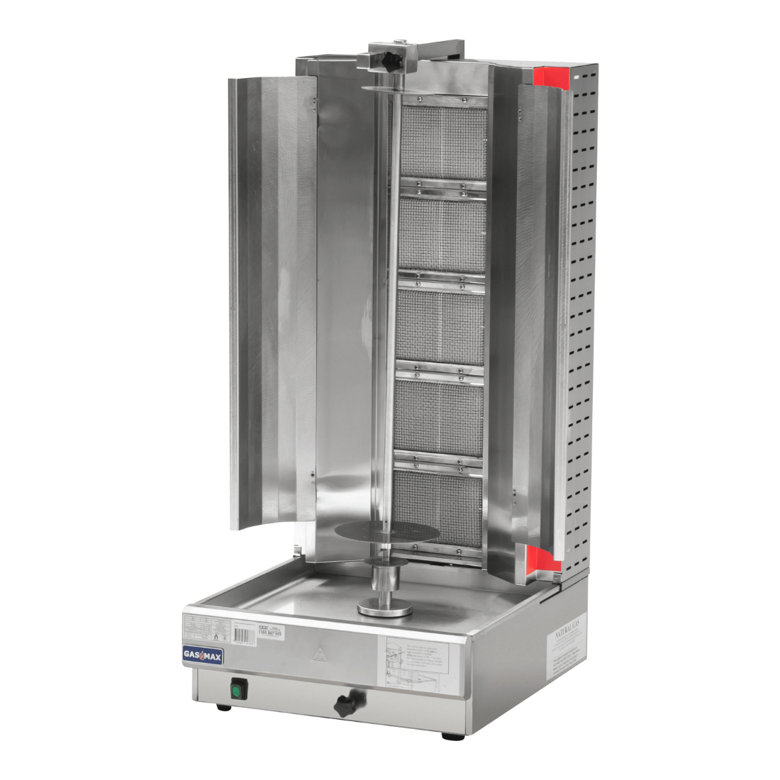 Gasmax Semi-automatic 5 Burner LPG Kebab Machine – KB-5LPG