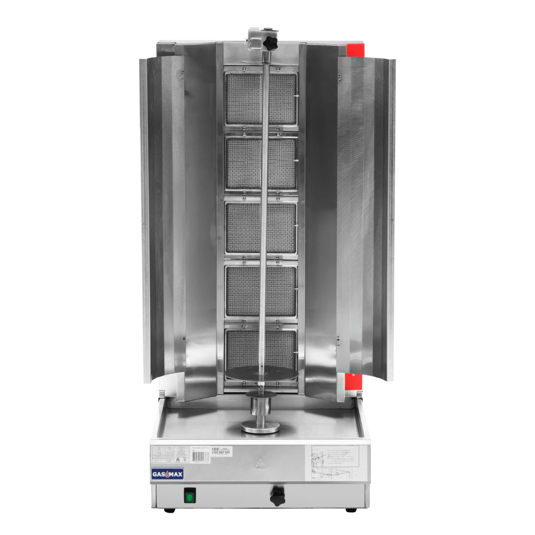 Gasmax Semi-automatic 5 Burner LPG Kebab Machine – KB-5LPG