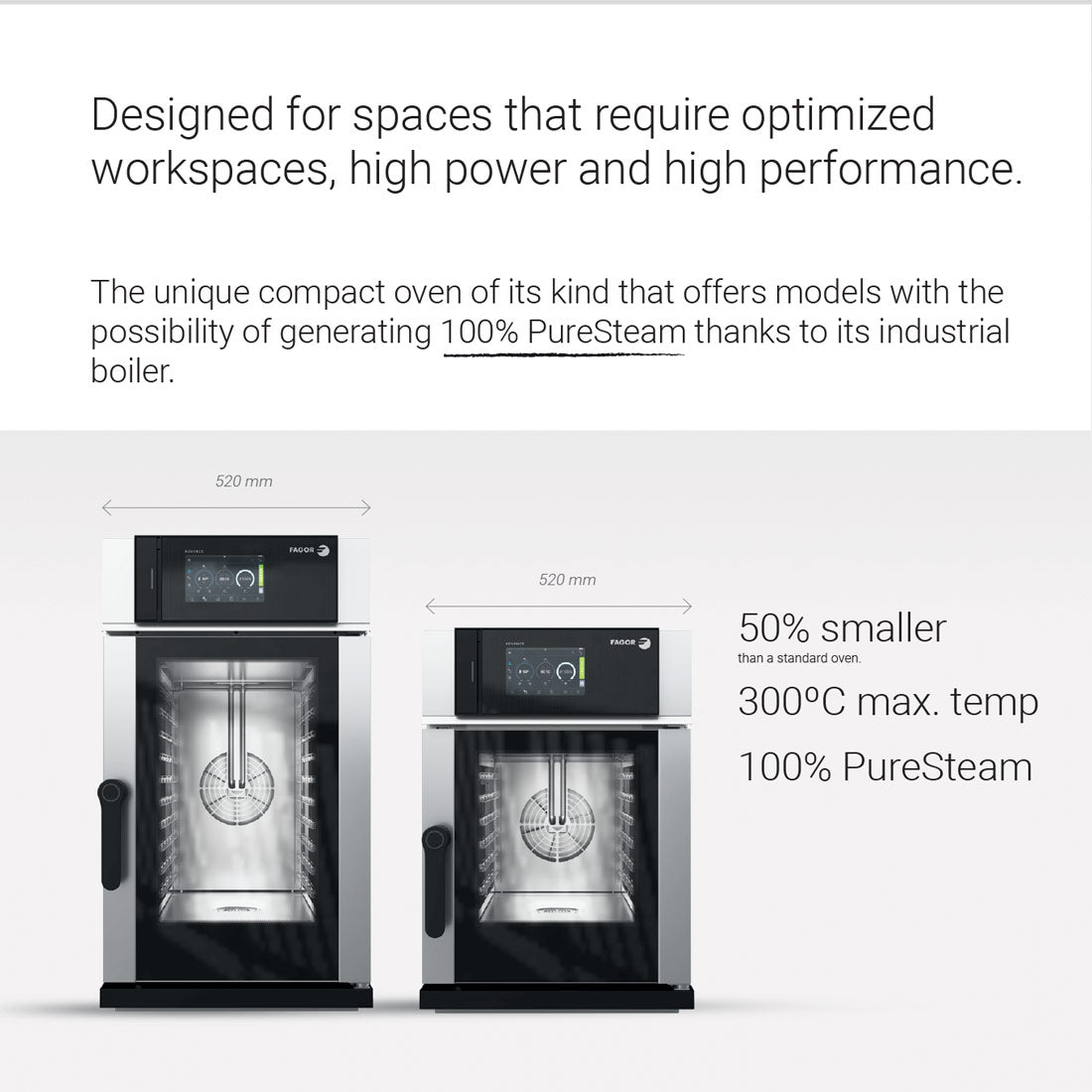 Fagor iKore Kompact Advance Compact Ovens - K-AW-061ESWR