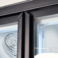 Thermaster Double Door Supermarket Fridge – LG-1000BGBM