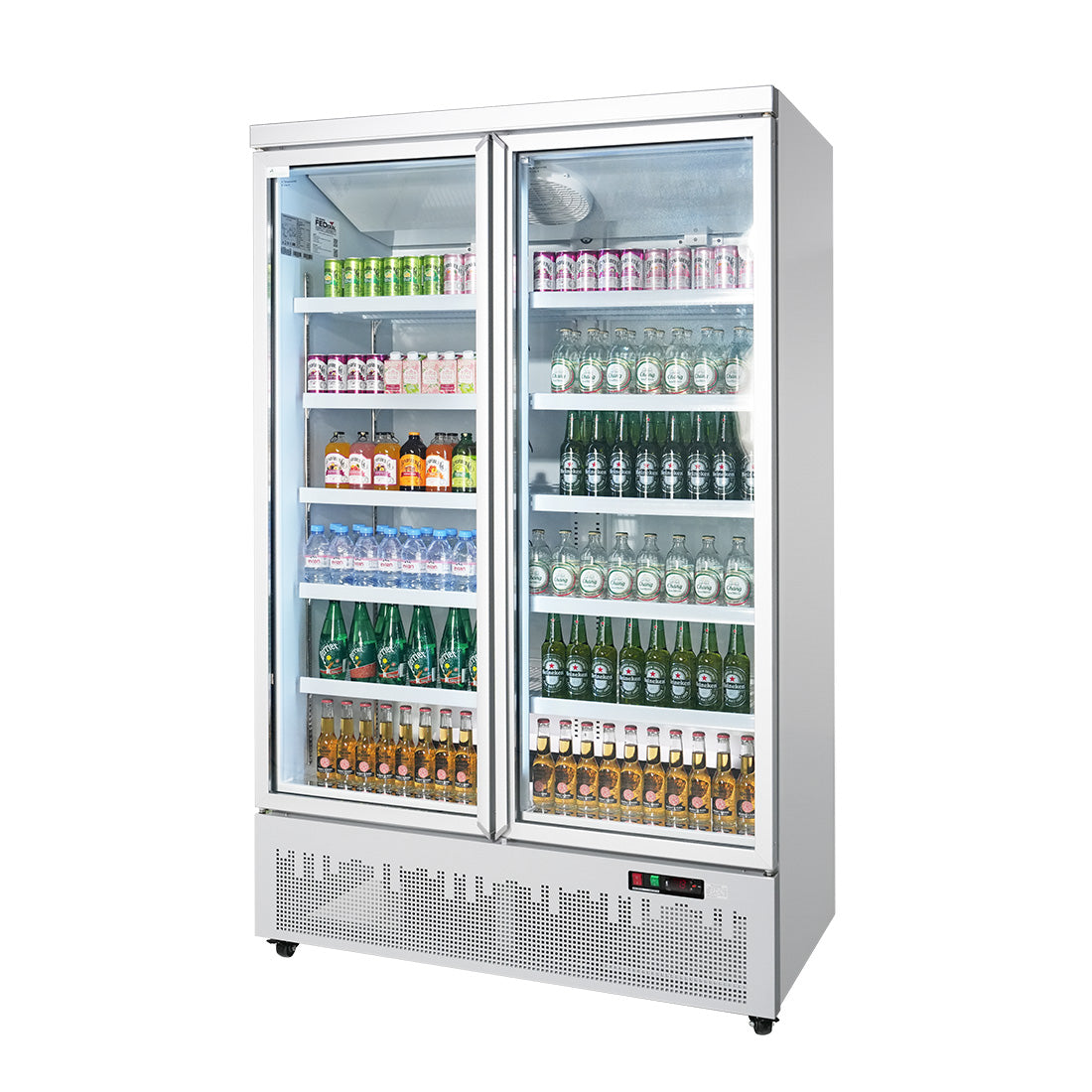 Thermaster Double Door Supermarket Fridge – LG-1000GBM