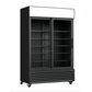 Thermaster Two Sliding Glass Door Colourbond Upright Drink Fridge Black – LG-1000SDBP