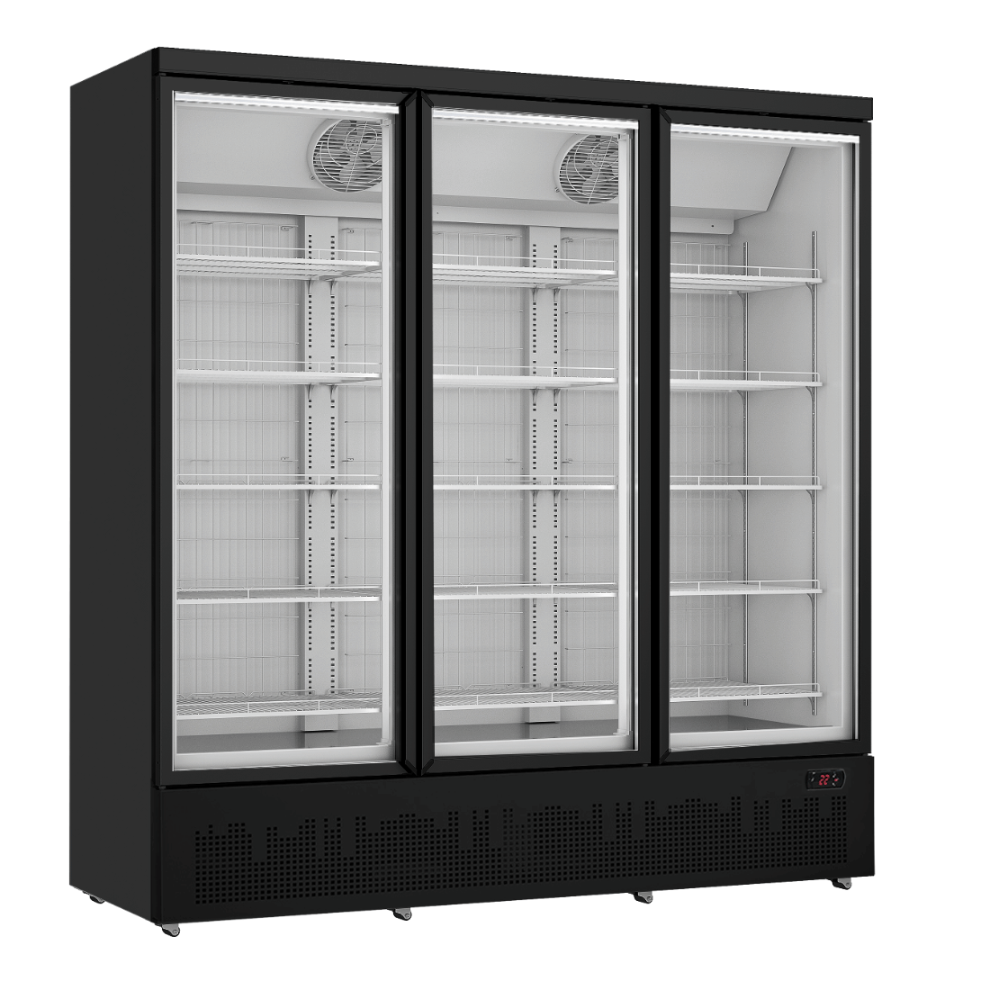 Thermaster Triple Door Supermarket Freezer – LG-1500BGBMF