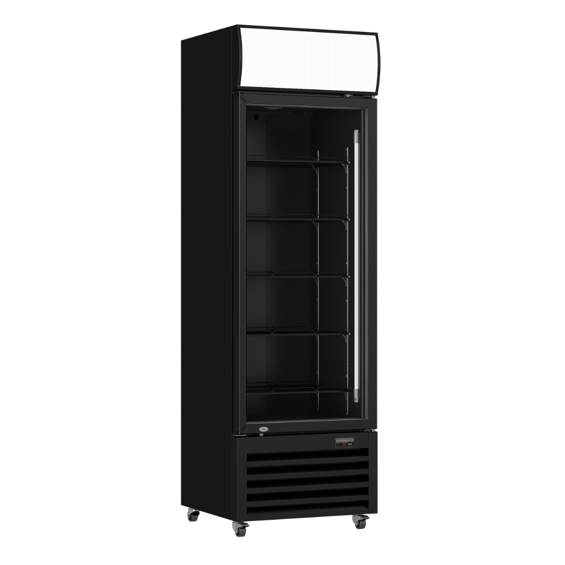 Thermaster Single Glass Door Colourbond Upright Drink Fridge – LG-370BP