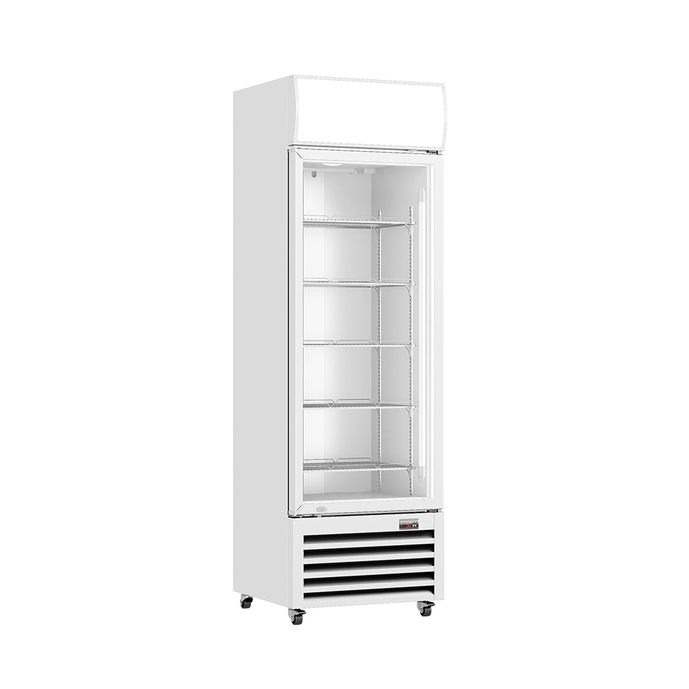 Thermaster Single Glass Door Colourbond Upright Drink Fridge – LG-370P