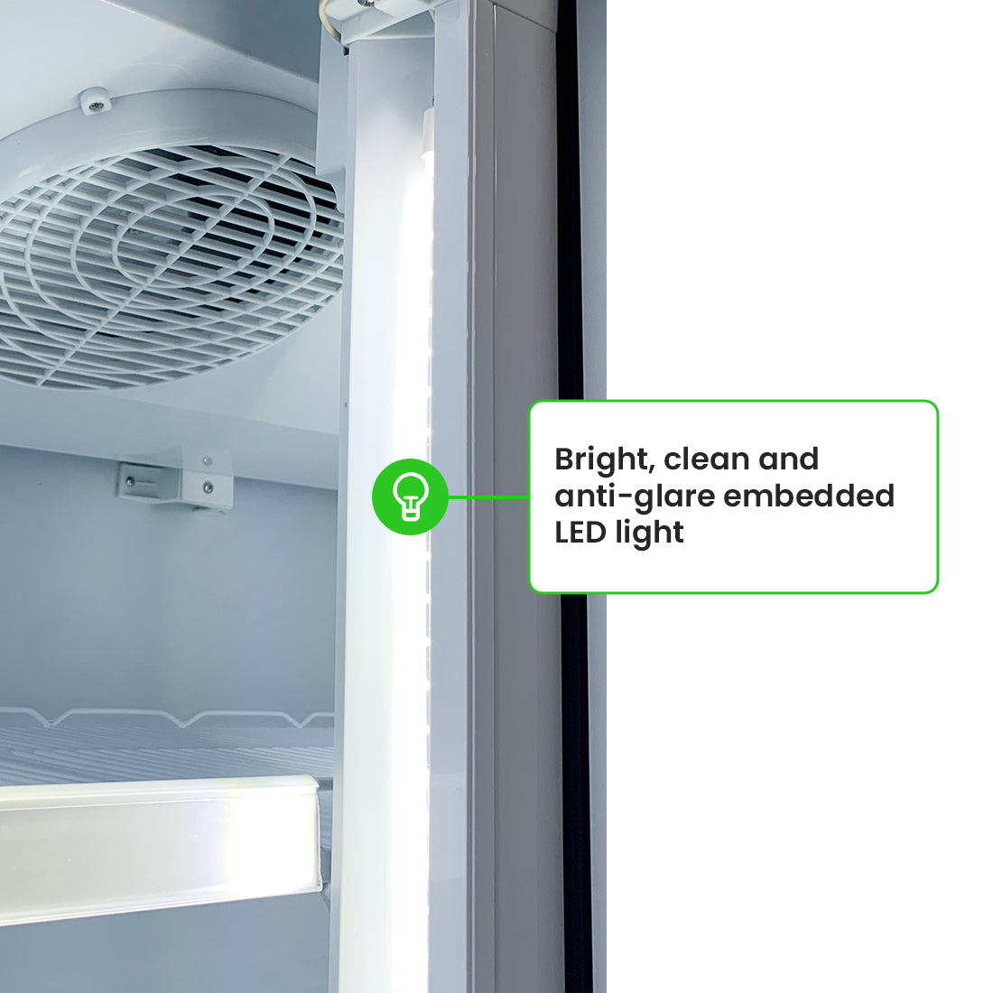 Thermaster Double Door Supermarket Fridge – LG-1000GBM