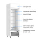 Thermaster Single Glass Door Colourbond Upright Drink Fridge White – LG-540P