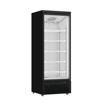 Thermaster Door Supermarket Fridge Black – LG-600BGBM