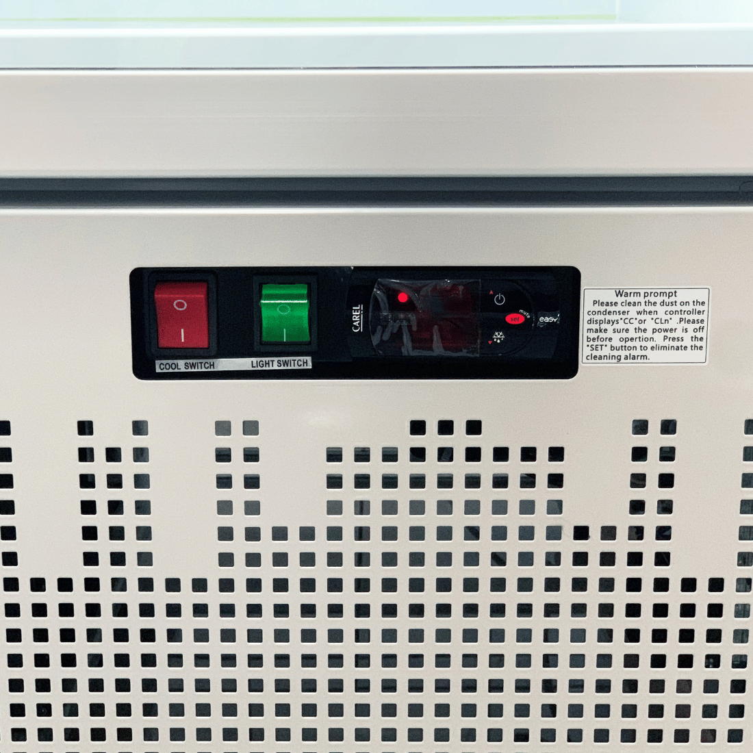 Thermaster Door Supermarket Fridge Black – LG-600BGBM