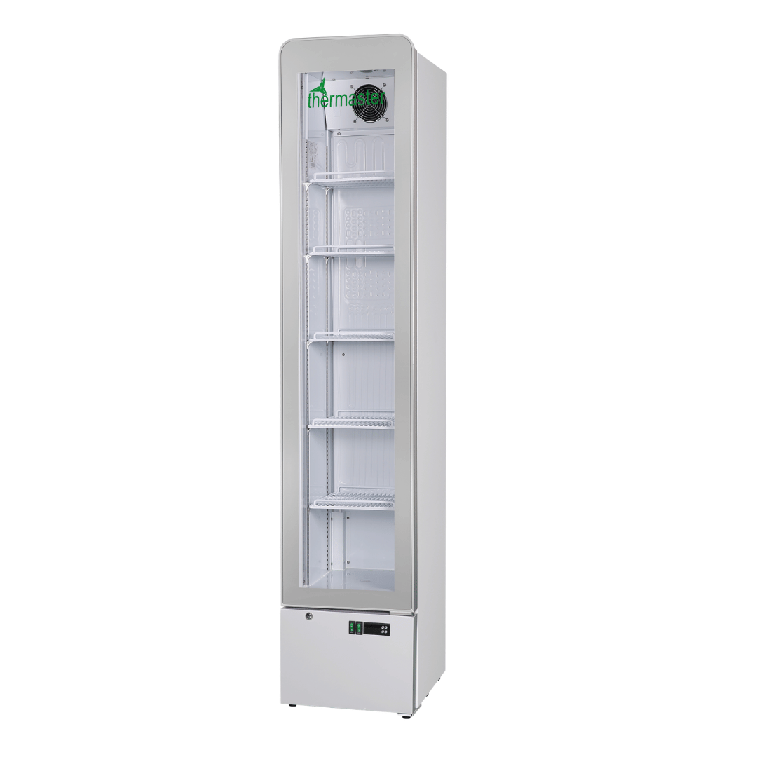 Thermaster SlimFit Upright Glass Door Beverage Fridge - LG166FA