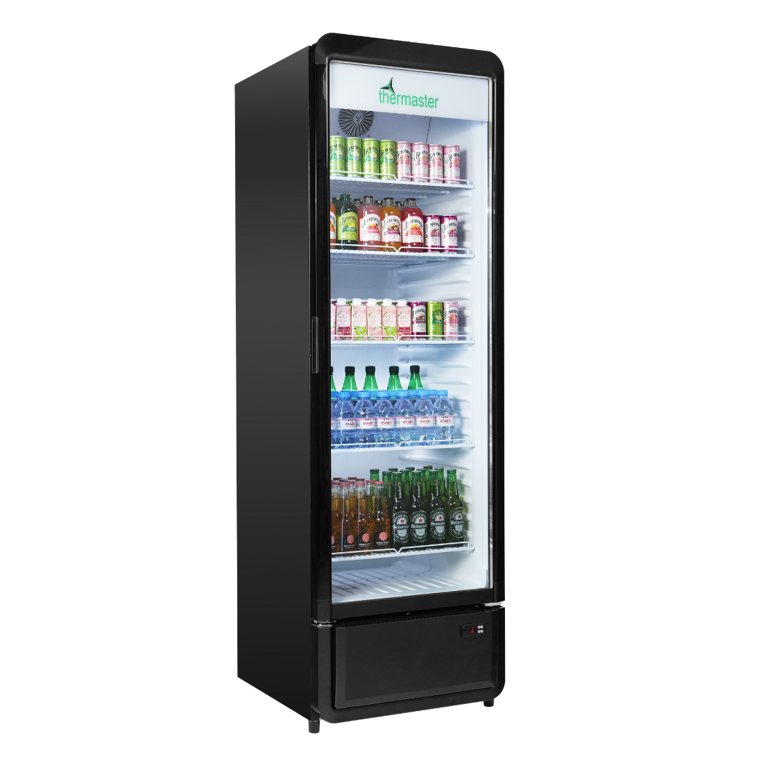 Thermaster Upright Glass Door Beverage Fridge – SDC-343B