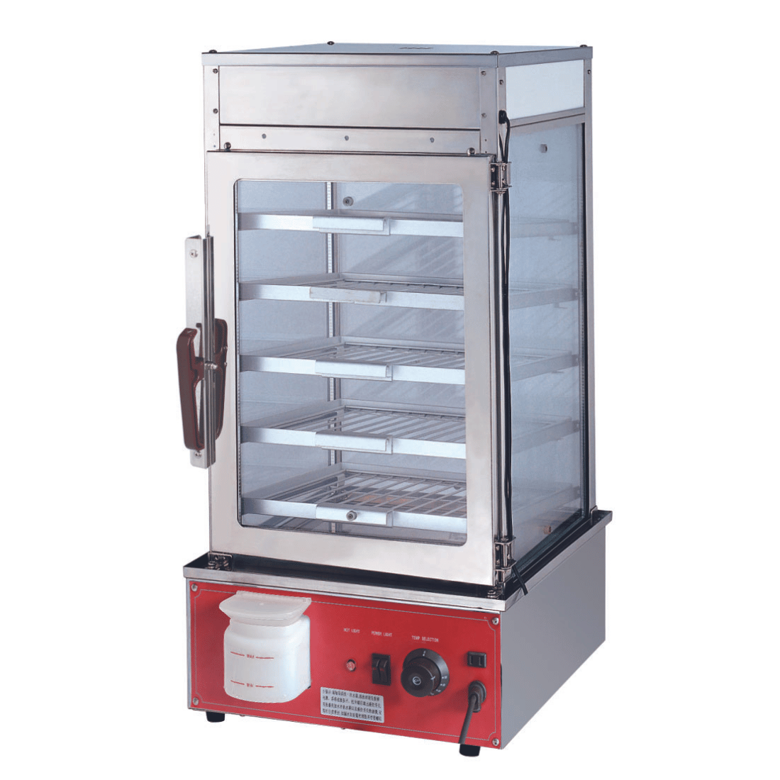 Heavy Duty Electric steamer display cabinet 1.2kw – MME-500H-S