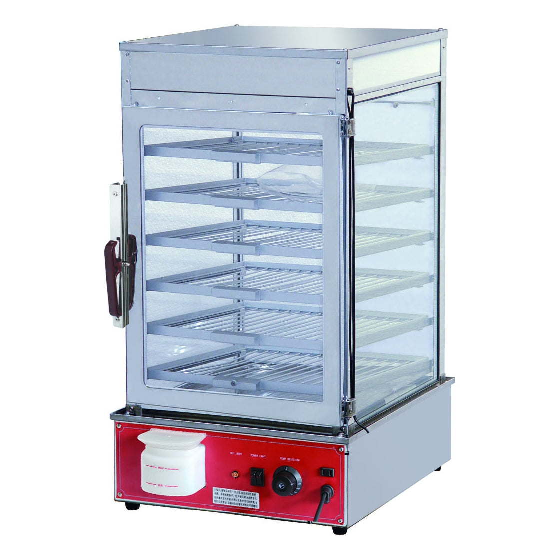 Heavy Duty Electric steamer display cabinet 1.2kw – MME-600H-S