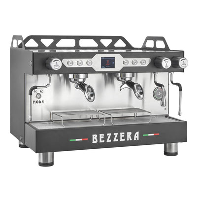 Bezzera 2 Group Moda DE PID Espresso Machine - BZMODAPID2B