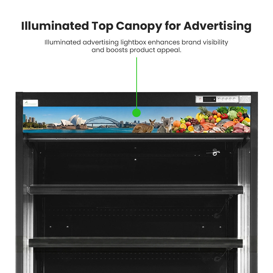 Thermaster Supermarket Open Beverage Display – OC-915B