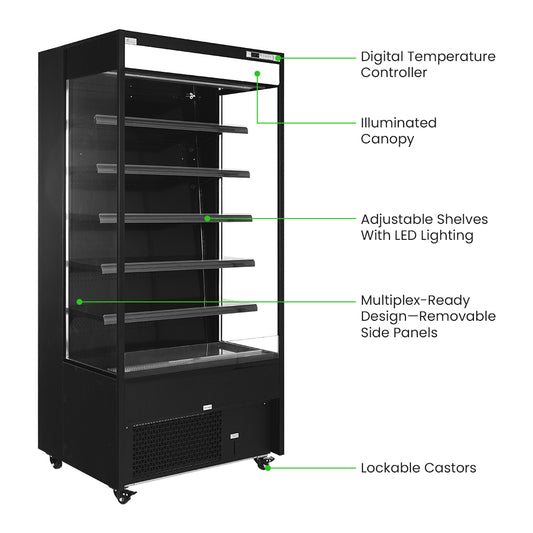 Thermaster Supermarket Open Beverage Display – OC-915B