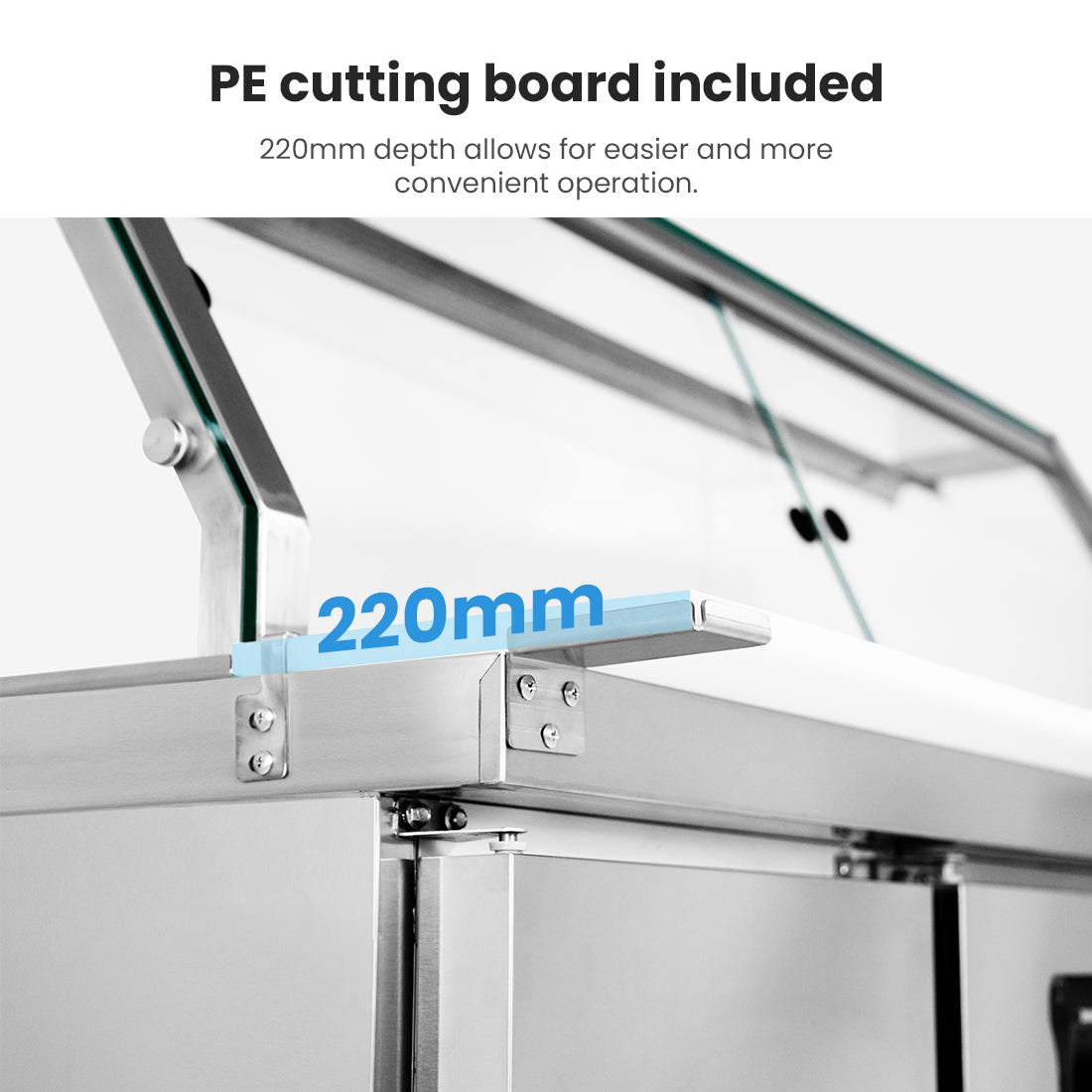 Thermaster Cold Salad & Noodle Bar 6x1/1 GN Pans – PG210FA-XG