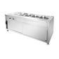 Thermaster Premium Wet and Dry Bain Marie Food Display 5x1/1 GN Pans – PG180FE-XB