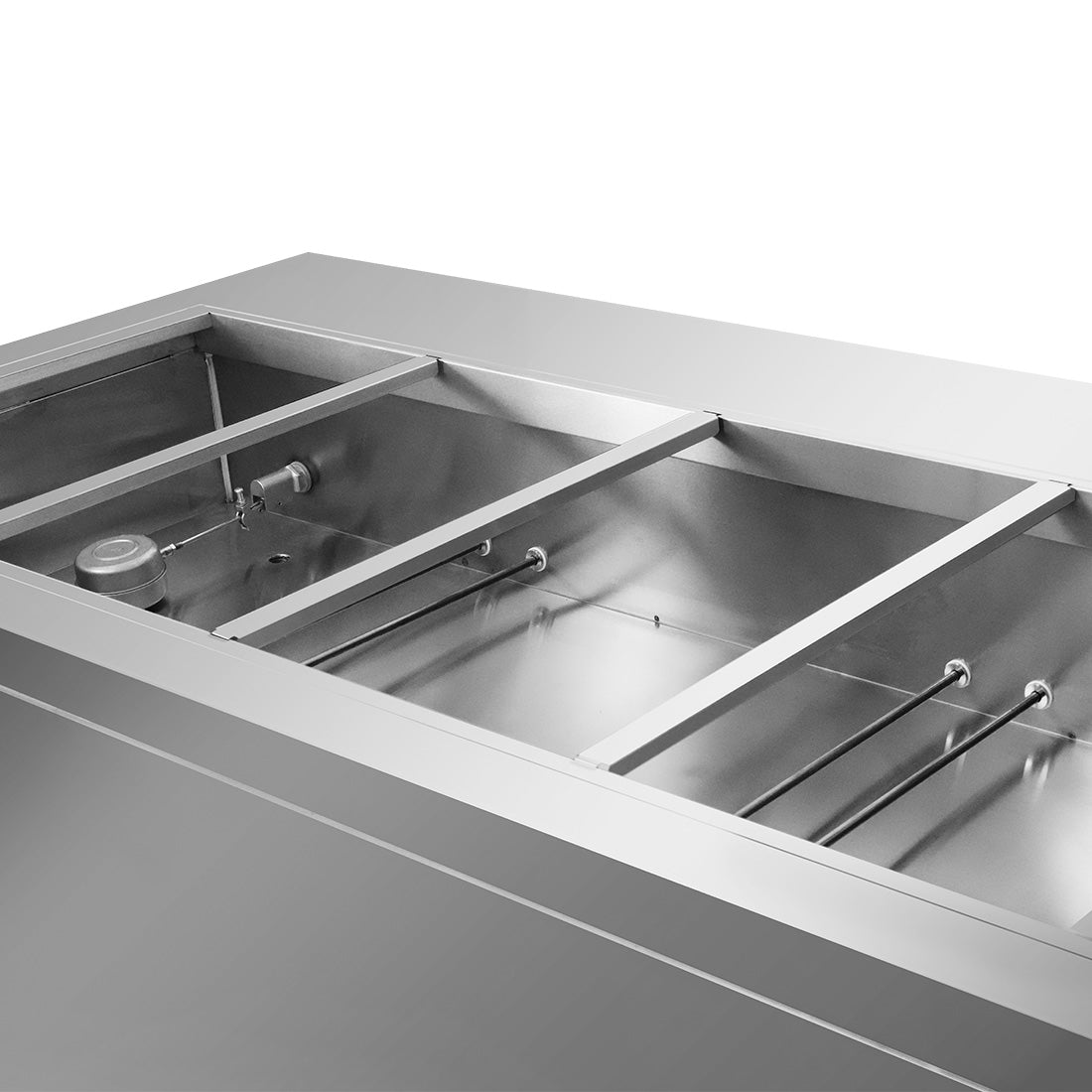 Thermaster Premium Wet and Dry Bain Marie Food Display 5x1/1 GN Pans – PG180FE-XB