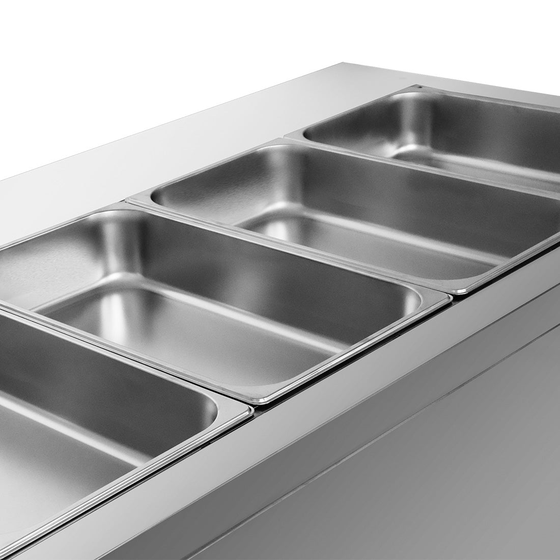 Thermaster Premium Wet and Dry Bain Marie Food Display 5x1/1 GN Pans – PG180FE-XB