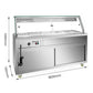 Thermaster Wet and Dry Bain Marie Display 5x1/1 GN Pans – PG180FE-XG