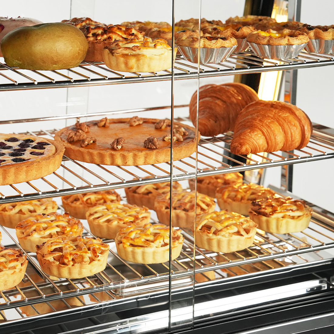 Benchstar Pie Warmer and Hot Food Display 100 Pies – PW-RT/1200/1E