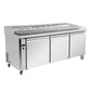 Thermaster three door DELUXE Pizza Prep Bench – PWB180