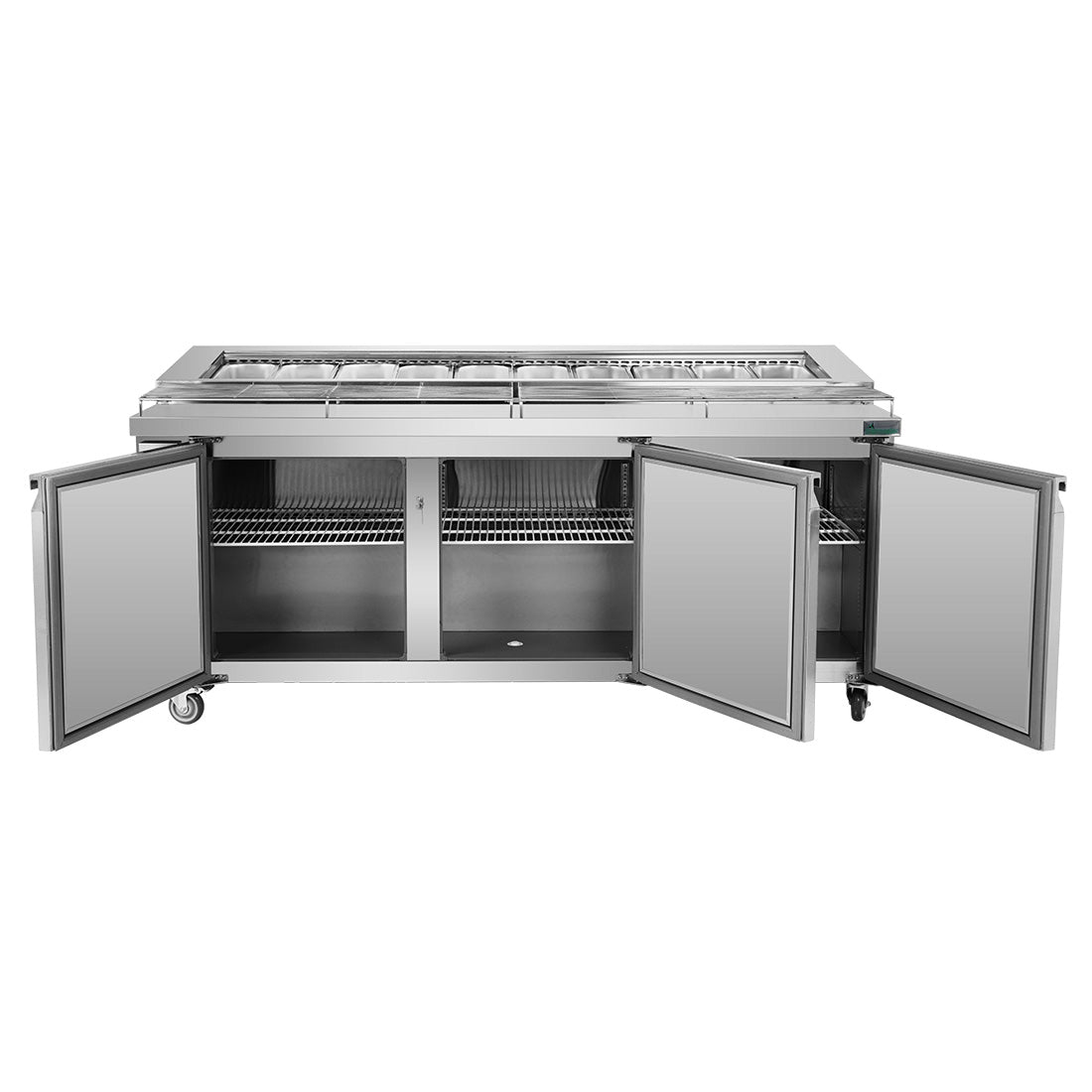 Thermaster three door DELUXE Pizza Prep Bench – PWB180