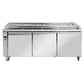 Thermaster Three door DELUXE Pizza Prep Bench – PWB200