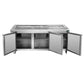 Thermaster Three door DELUXE Pizza Prep Bench – PWB200