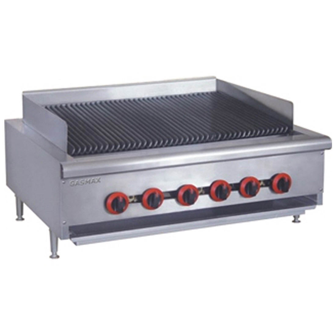 Gasmax LPG Gas 6 Burner Char Grill Top – QR-36ELPG