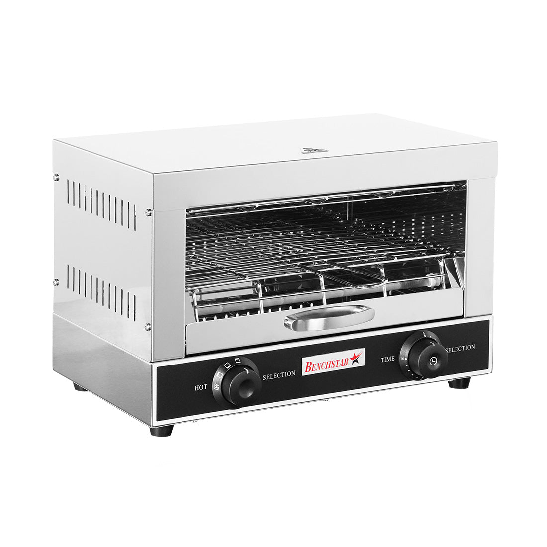 Benchstar Single infrared quartz element salamander griller toaster and timer – QT-1