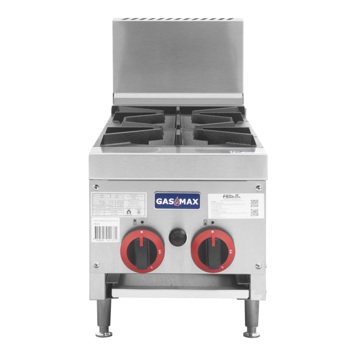 Gasmax Gas 2 Burner Cook Top – RB-2E
