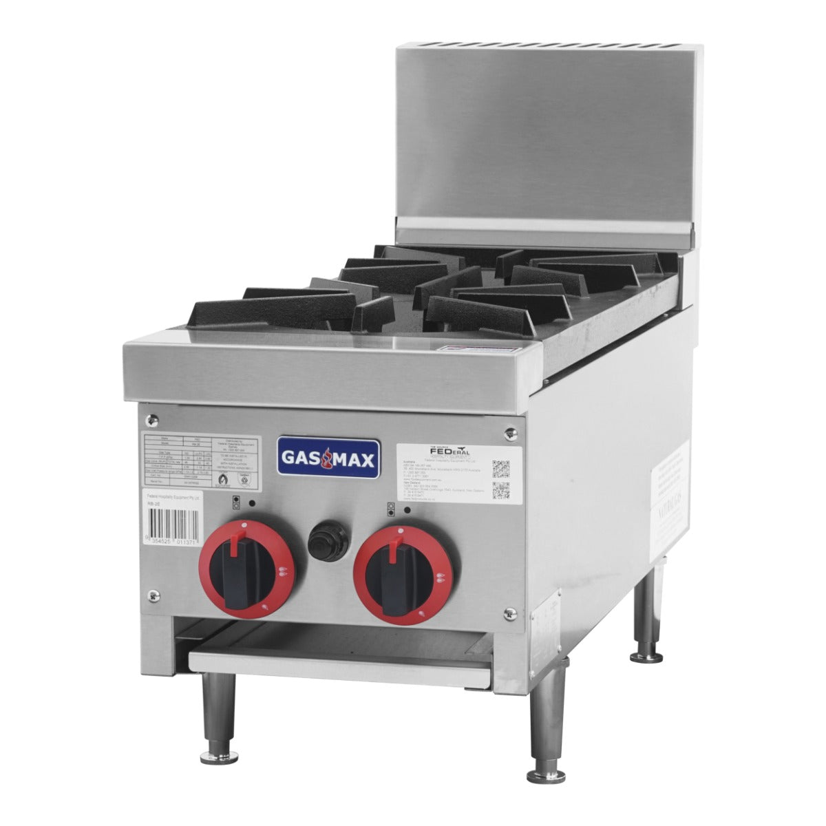 Gasmax RB-2ELPG – Gas 2 Burner Cook Top