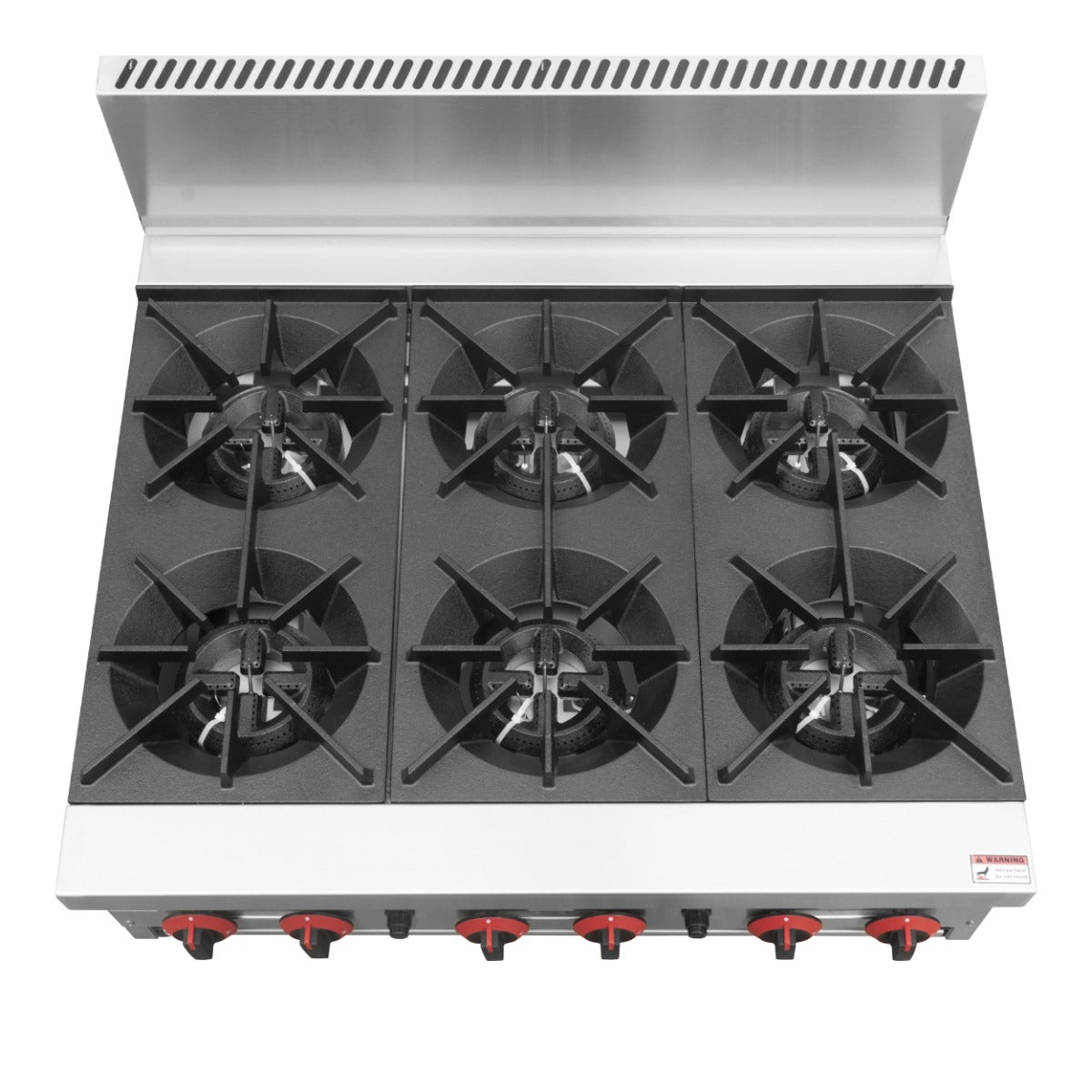 Gasmax RB-6E – Gas 6 Burner Cook Top