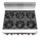 Gasmax Gas 6 Burner Cook Top RB-6ELPG