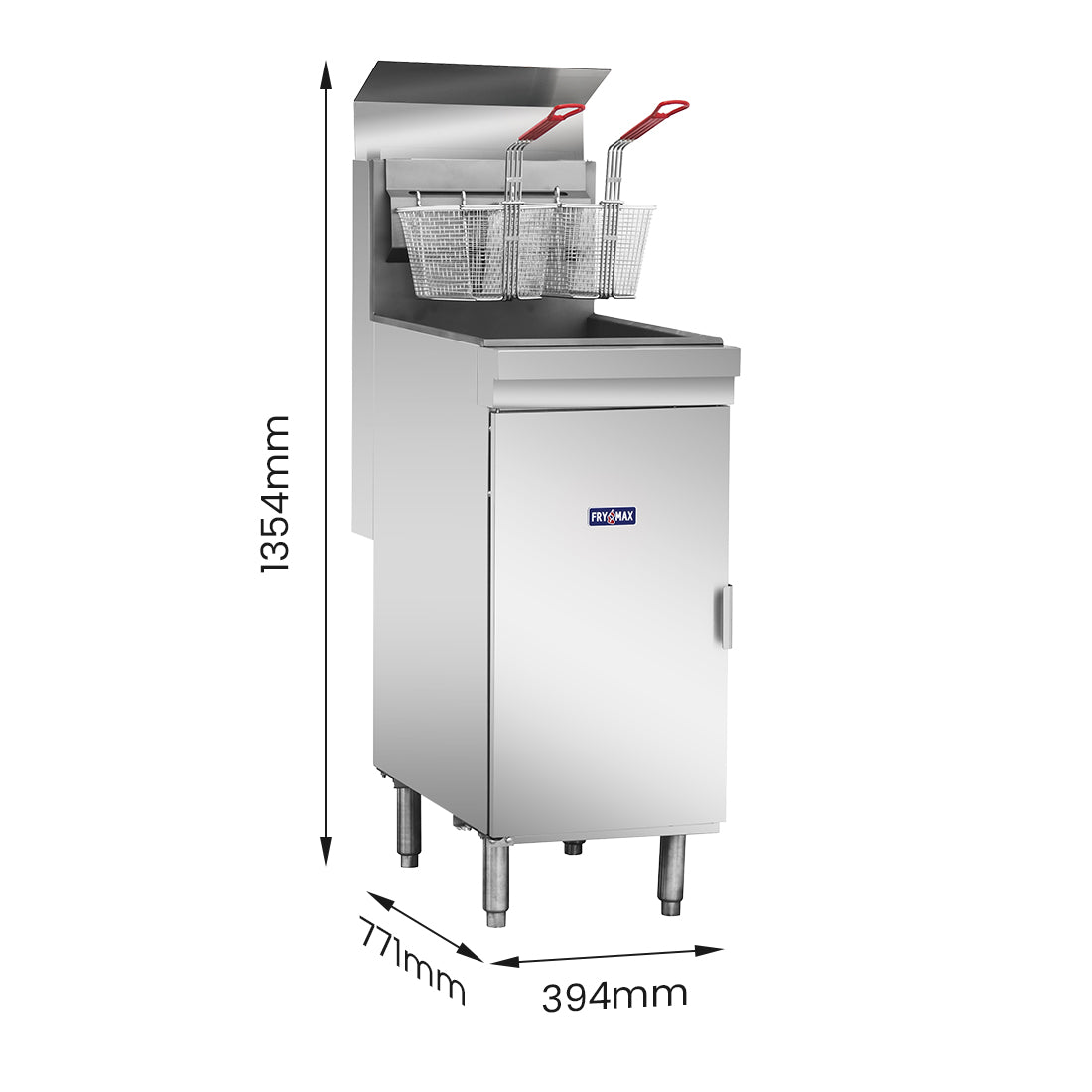 GasMax Superfast LPG Gas Tube Fryer – RC400ELPG