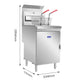 GasMax Superfast Natural Gas Tube Twin Vat Fryer – RC400TE