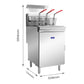 GasMax Superfast LPG Gas Tube Fryer – RC500ELPG