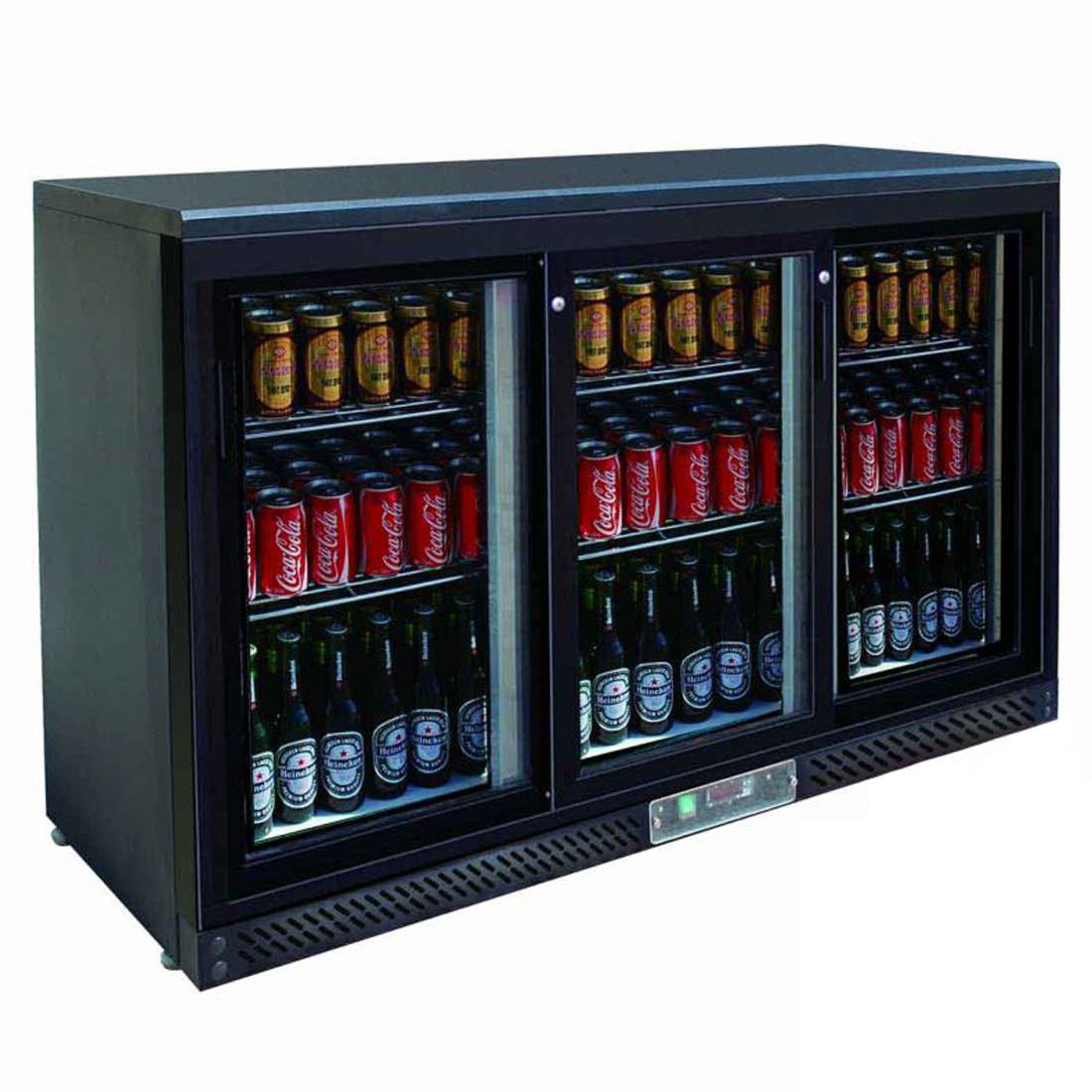 Thermaster Three sliding door bar cooler – SC316SD