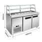 Thermaster two door Deluxe Sandwich Bar – SCB/15