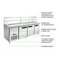 Thermaster three door DELUXE Sandwich Bar – SCB/21