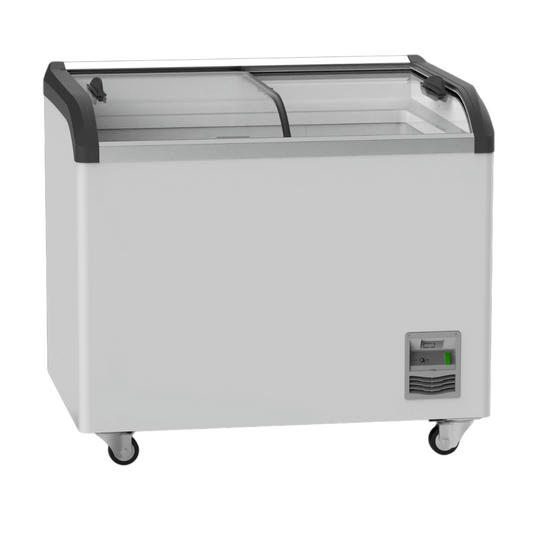 Thermaster Heavy Duty Supermarket Glass Sliding Lid Freezers 306L – SD-306K