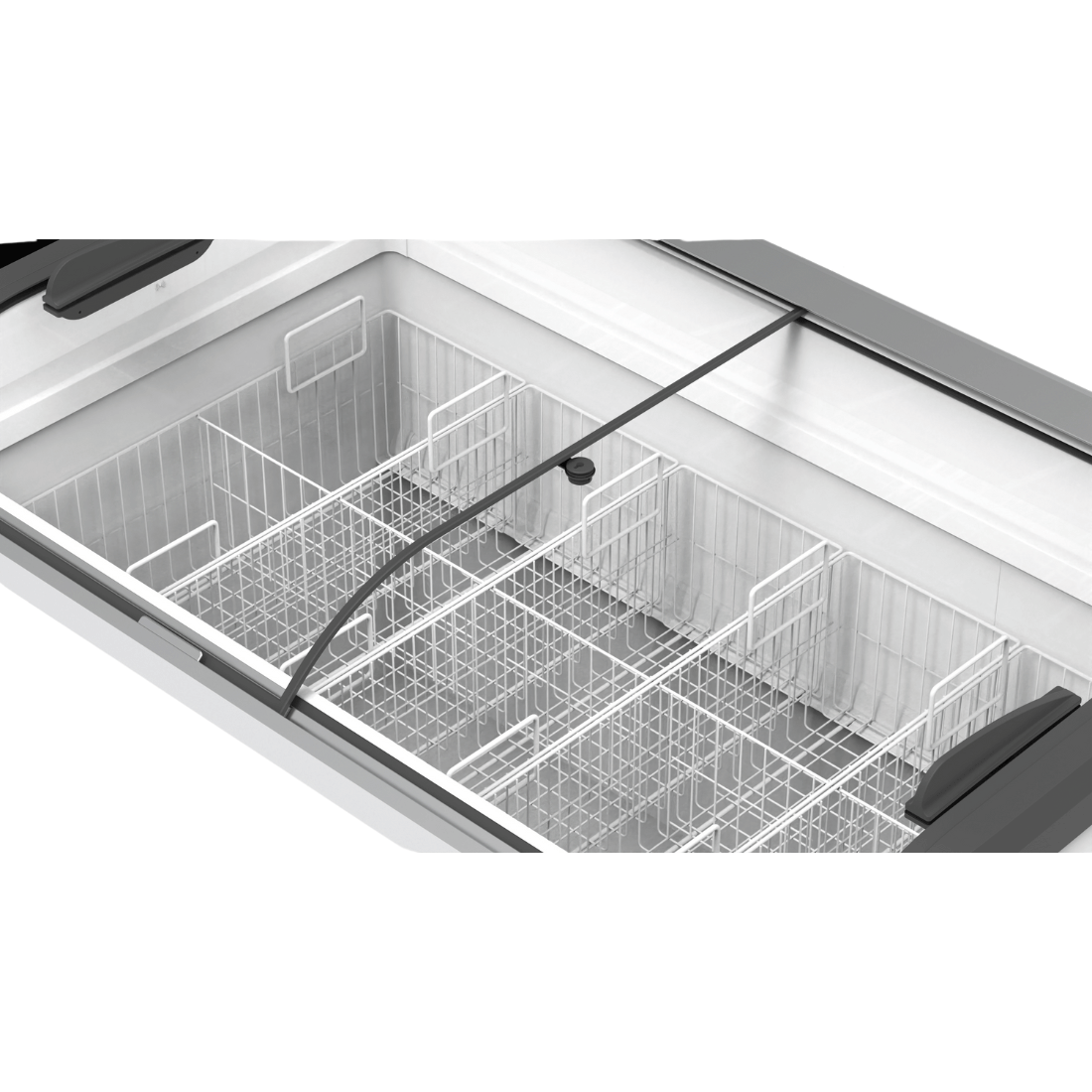 Thermaster Heavy Duty Supermarket Glass Sliding Lid Freezers 306L – SD-306K