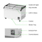 Thermaster Heavy Duty Supermarket Glass Sliding Lid Freezers 406L – SD-406K